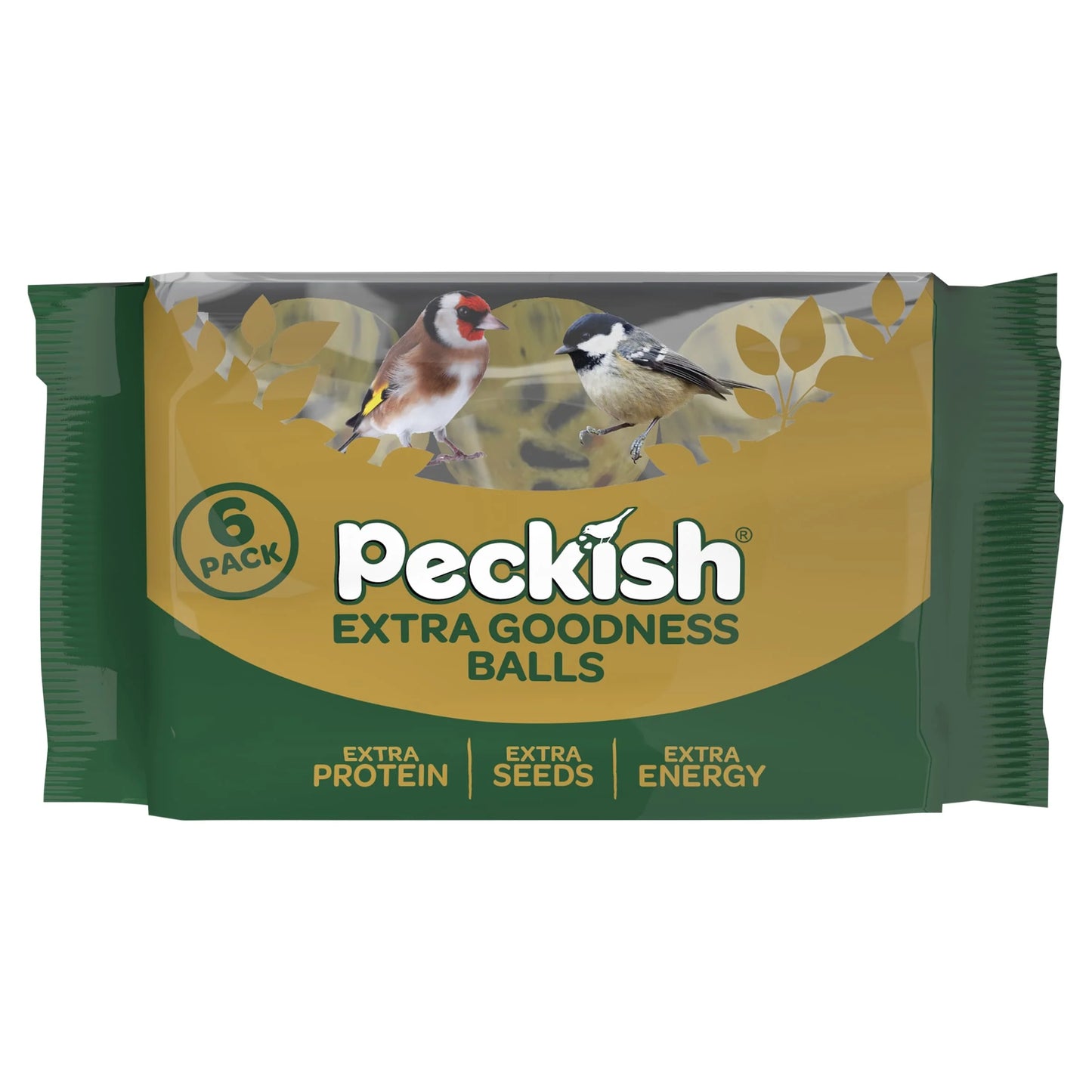Extra Goodness Balls 6 Pack X 70g by Peckish