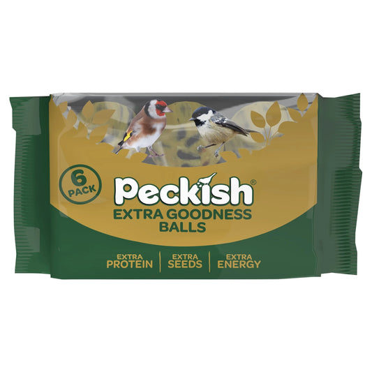 Extra Goodness Balls 6 Pack X 70g by Peckish