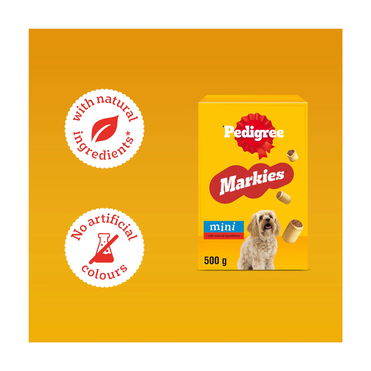 Markies Mini Adult Dog Treats by Pedigree at The British Vault