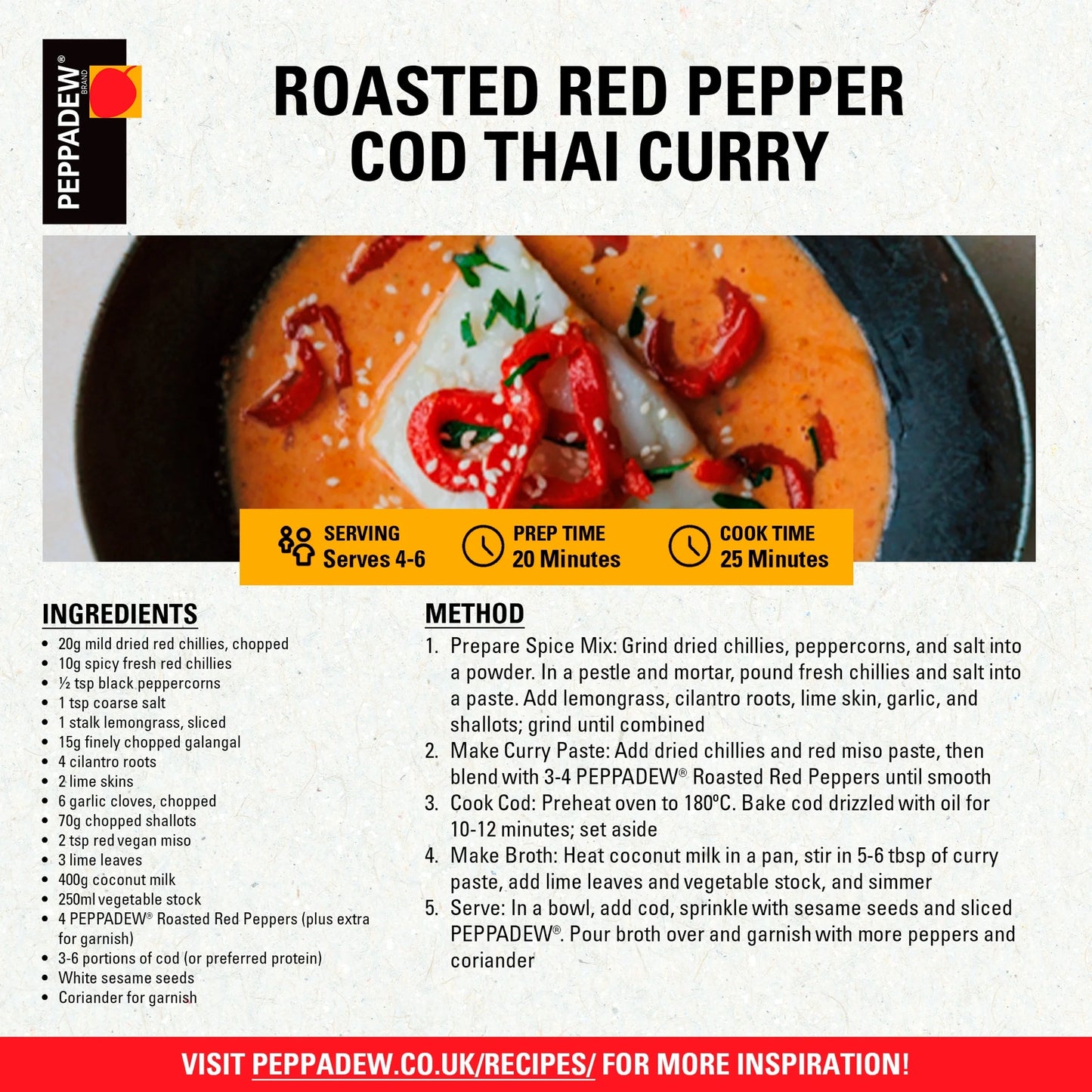 Roasted Red Peppers 465g by PEPPADEW