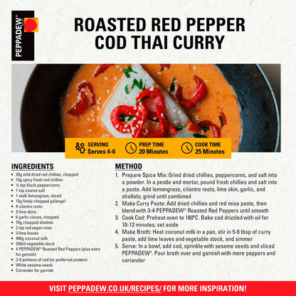 Roasted Red Peppers 465g by PEPPADEW