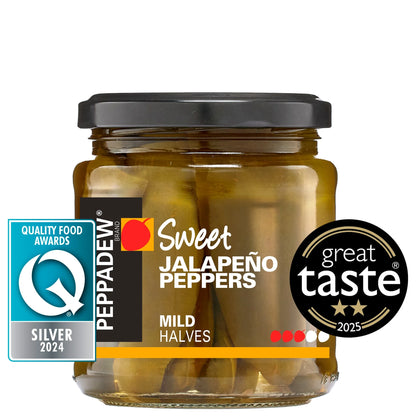 Sweet Jalapeno Peppers, Mild Halves by PEPPADEW