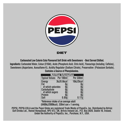 Diet Soft Drink 330ml by PEPSI