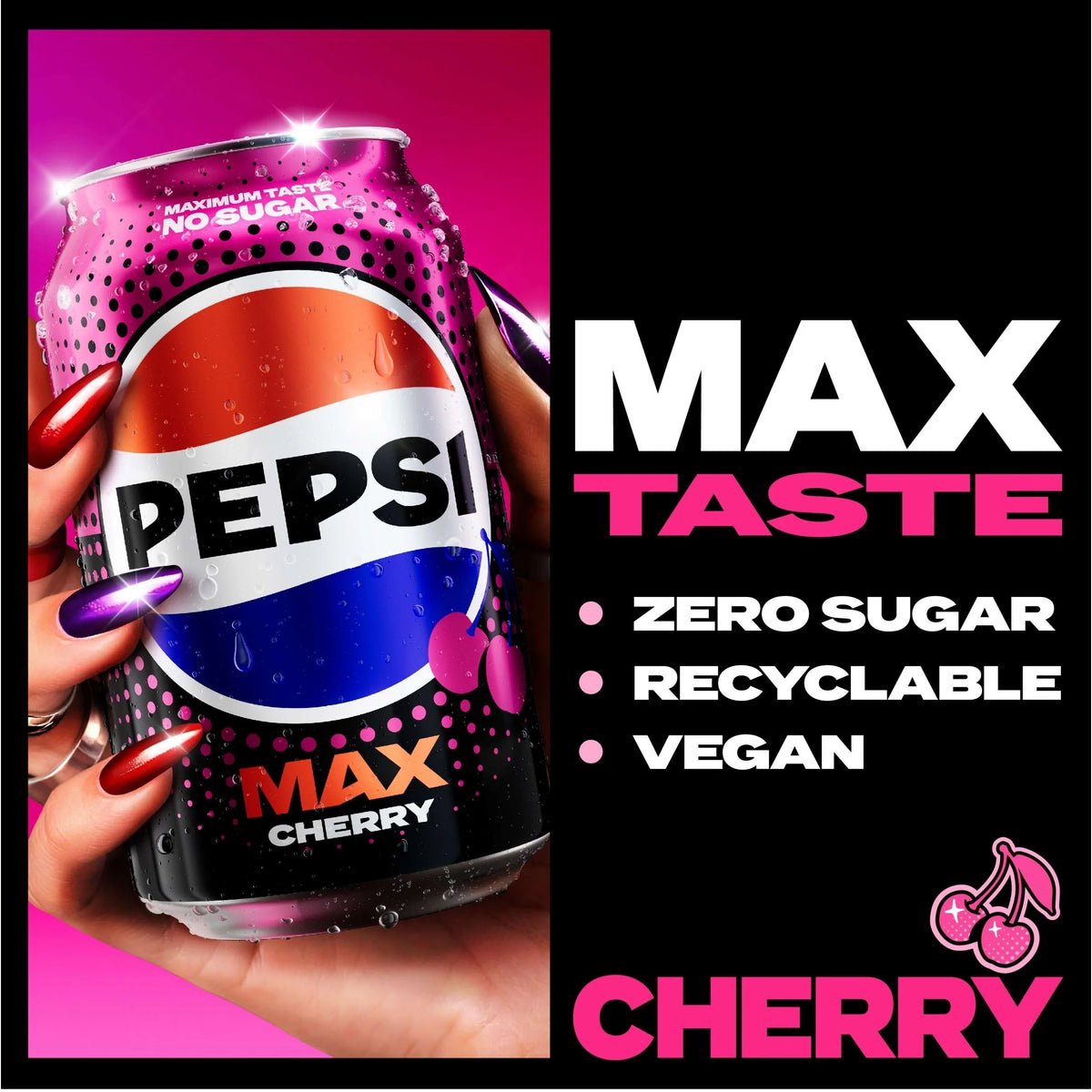 Max Cherry 330ml by PEPSI