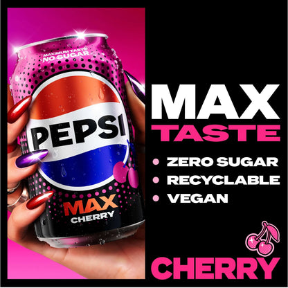 Max Cherry 330ml by PEPSI