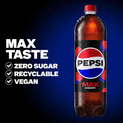 Max Cherry No Sugar Cola Bottle 2l by PEPSI