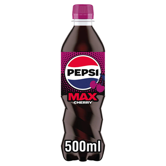 Max Cherry No Sugar Cola Bottle 500ml by PEPSI