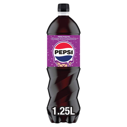 Zero Sugar Cherry & Vanilla Flavour by PEPSI