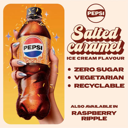 Zero Sugar Salted Caramel Flavour 500ml by PEPSI
