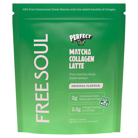 Perfectted Free Soul Matcha Collagen Latte by PERFECT ted