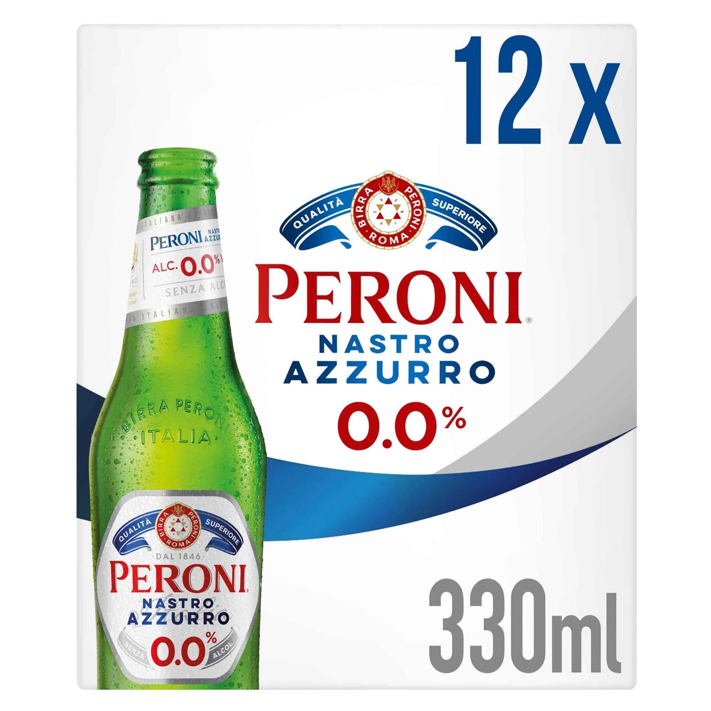 Nastro Azzurro 0% Alcohol Free Beer by PERONI