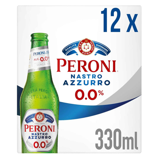 Nastro Azzurro 0% Alcohol Free Beer by PERONI