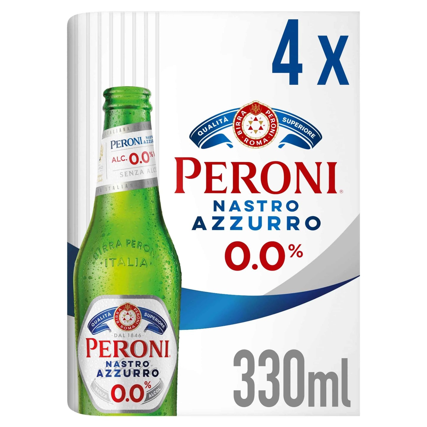 Nastro Azzurro 0% Alcohol Free Beer by PERONI
