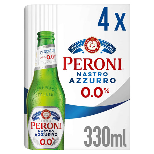 Nastro Azzurro 0% Alcohol Free Beer by PERONI