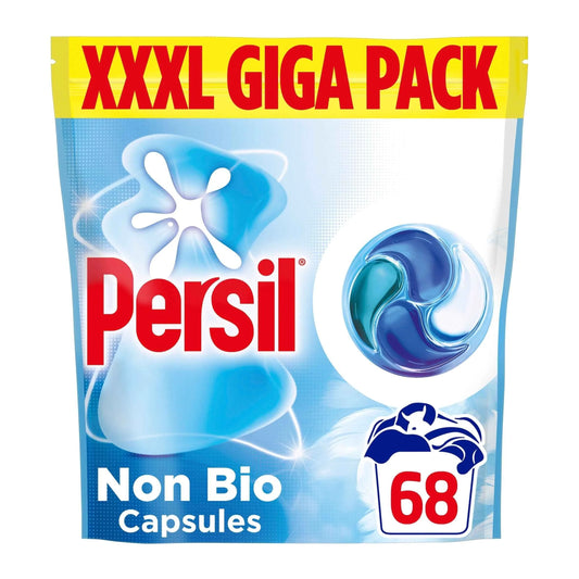 Non Bio 4 In 1 Laundry Washing Detergent Capsules Xxxl Giga by Persil