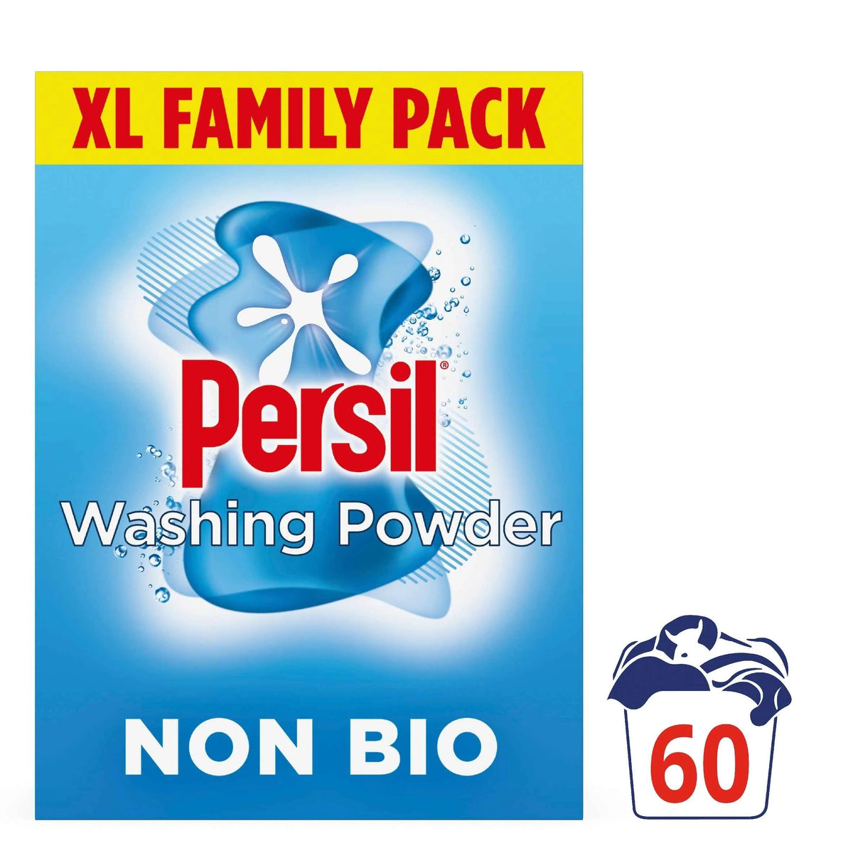 Non Biological Washing Powder 60 Wash 3kg by Persil