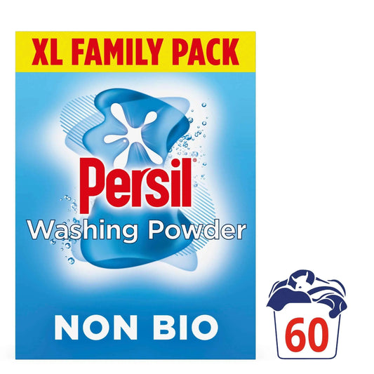 Non Biological Washing Powder 60 Wash 3kg by Persil