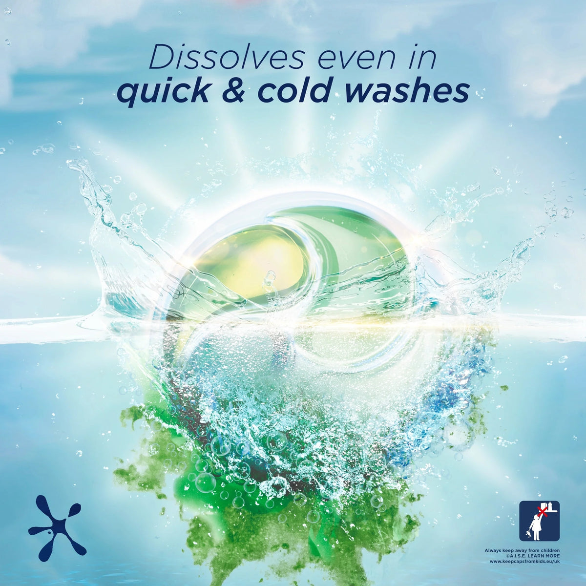Pure Non Bio Heaven Scent Laundry Washing Detergent Capsules by Persil