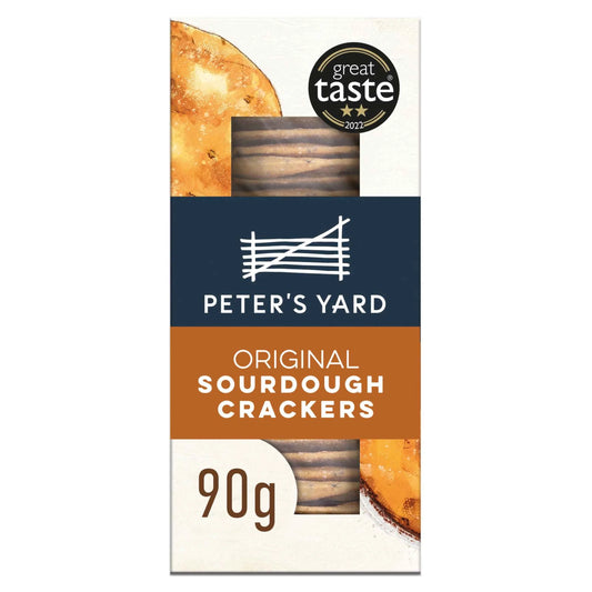 Original Sourdough Crackers 90g by PETER'S YARD