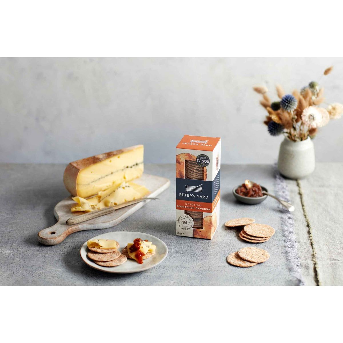 Original Sourdough Crackers 90g by PETER'S YARD