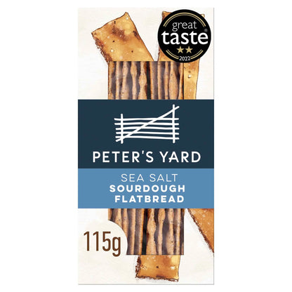Sea Salt Sourdough Flatbreads by PETER'S YARD
