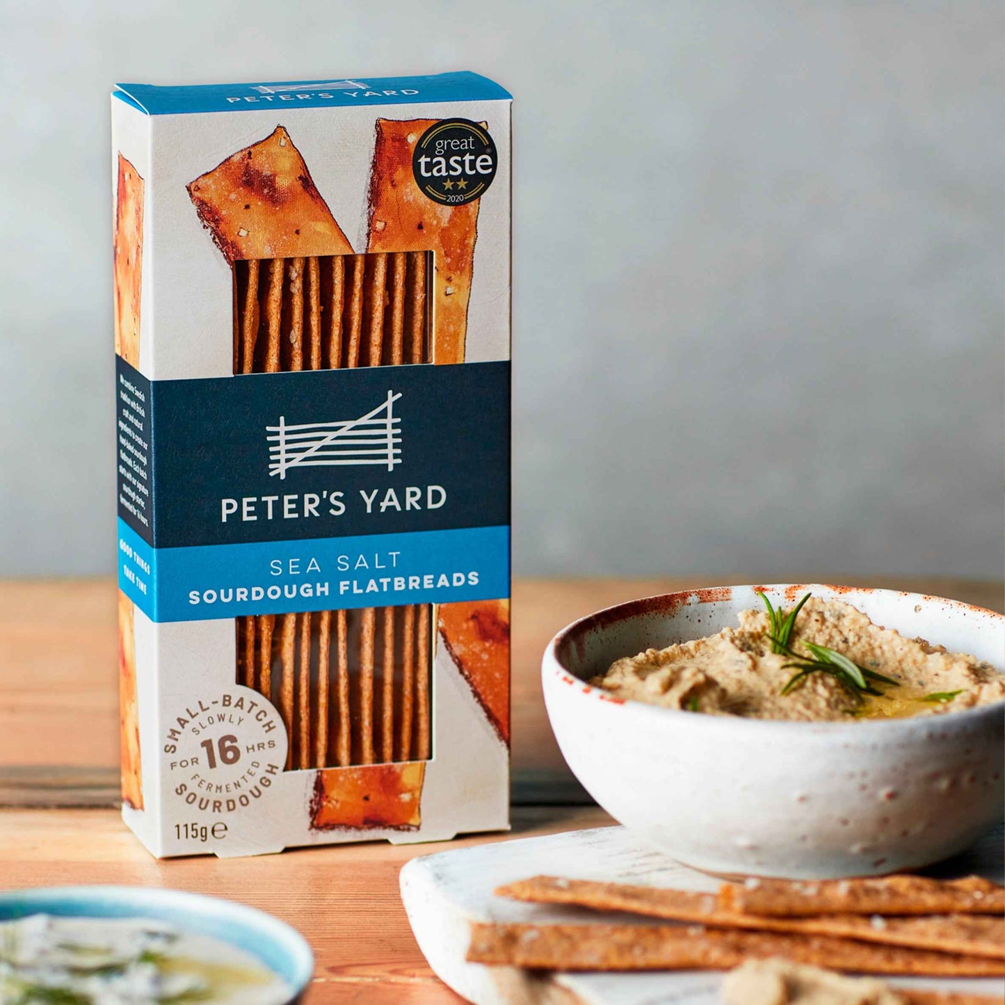 Sea Salt Sourdough Flatbreads by PETER'S YARD