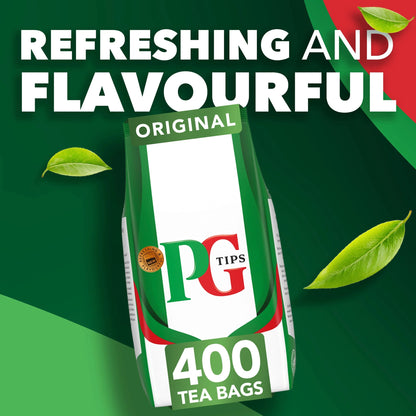 Original Black Tea 400 Tea Bags 1.16kg by PG TIPS