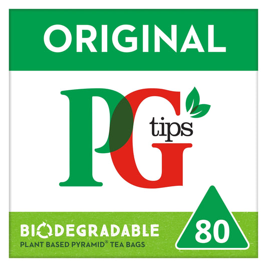Original Black Tea 80 Tea Bags 232g by PG TIPS