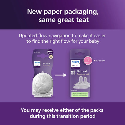 Natural Response Teat Flow 4 by PHILIPS AVENT