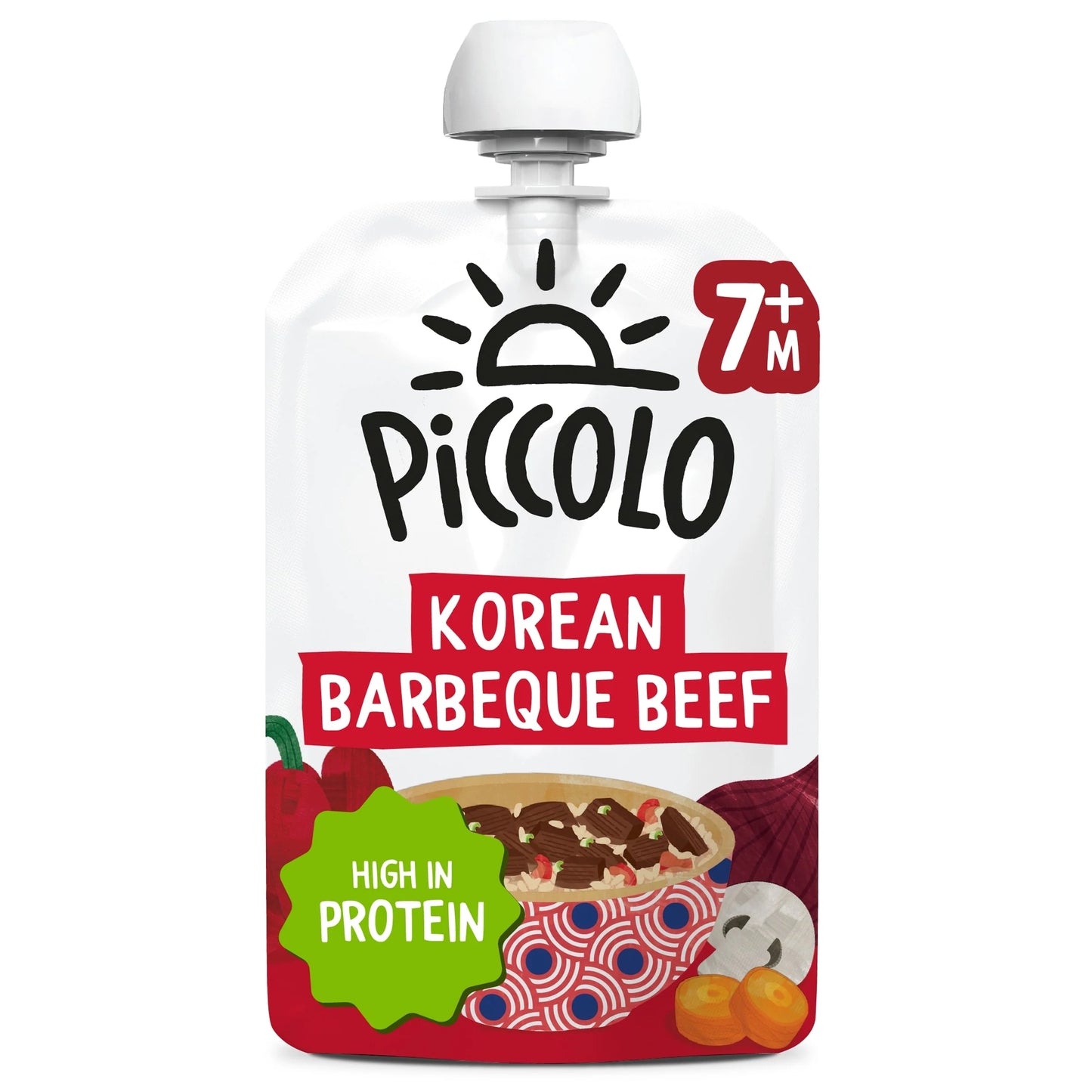 Baby Organic Korean Barbeque Beef 130g by PICCOLO