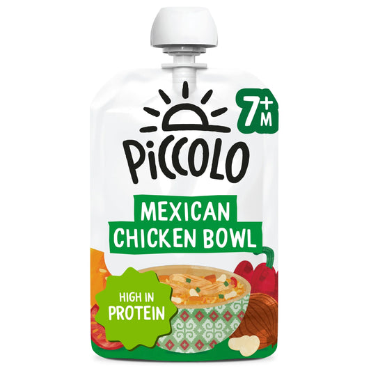 Baby Organic Mexican Chicken Bowl 130g by PICCOLO