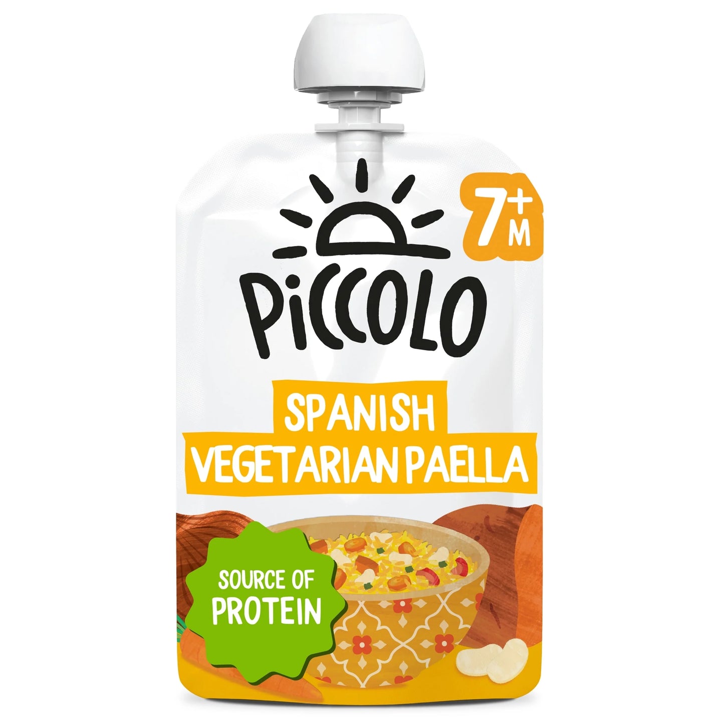 Baby Organic Spanish Vegetarian Paella 130g by PICCOLO