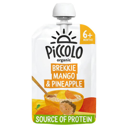 Organic Brekkie Mango & Pineapple 100g by PICCOLO