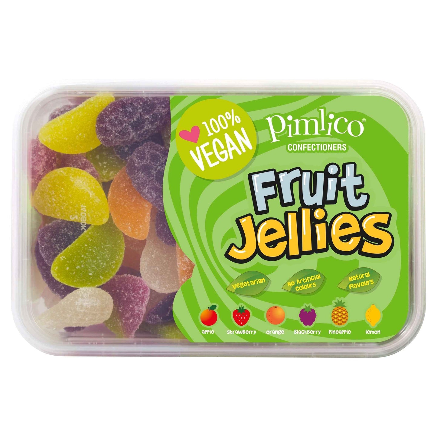 Vegetarian Fizzy Fruit Flavoured by PIMLICO