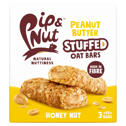 Peanut Butter Stuffed Oat Bar Honey by Pip & Nut