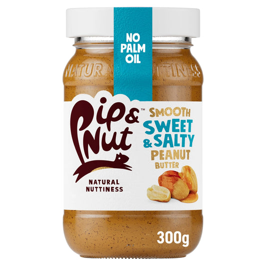 Smooth Sweet & Salty Peanut Butter by Pip & Nut