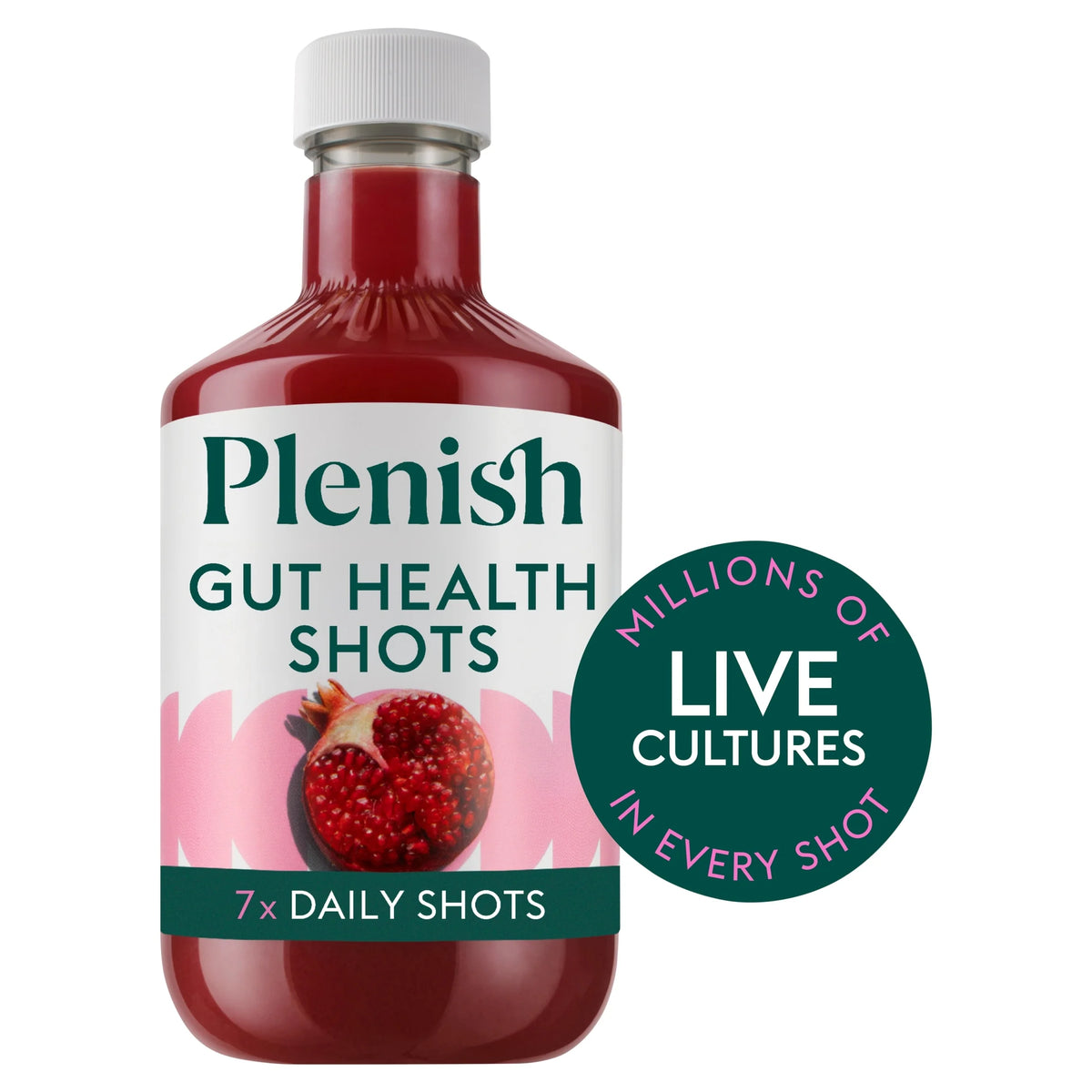 Berry Gut Health Dosing Bottle 7x by Plenish