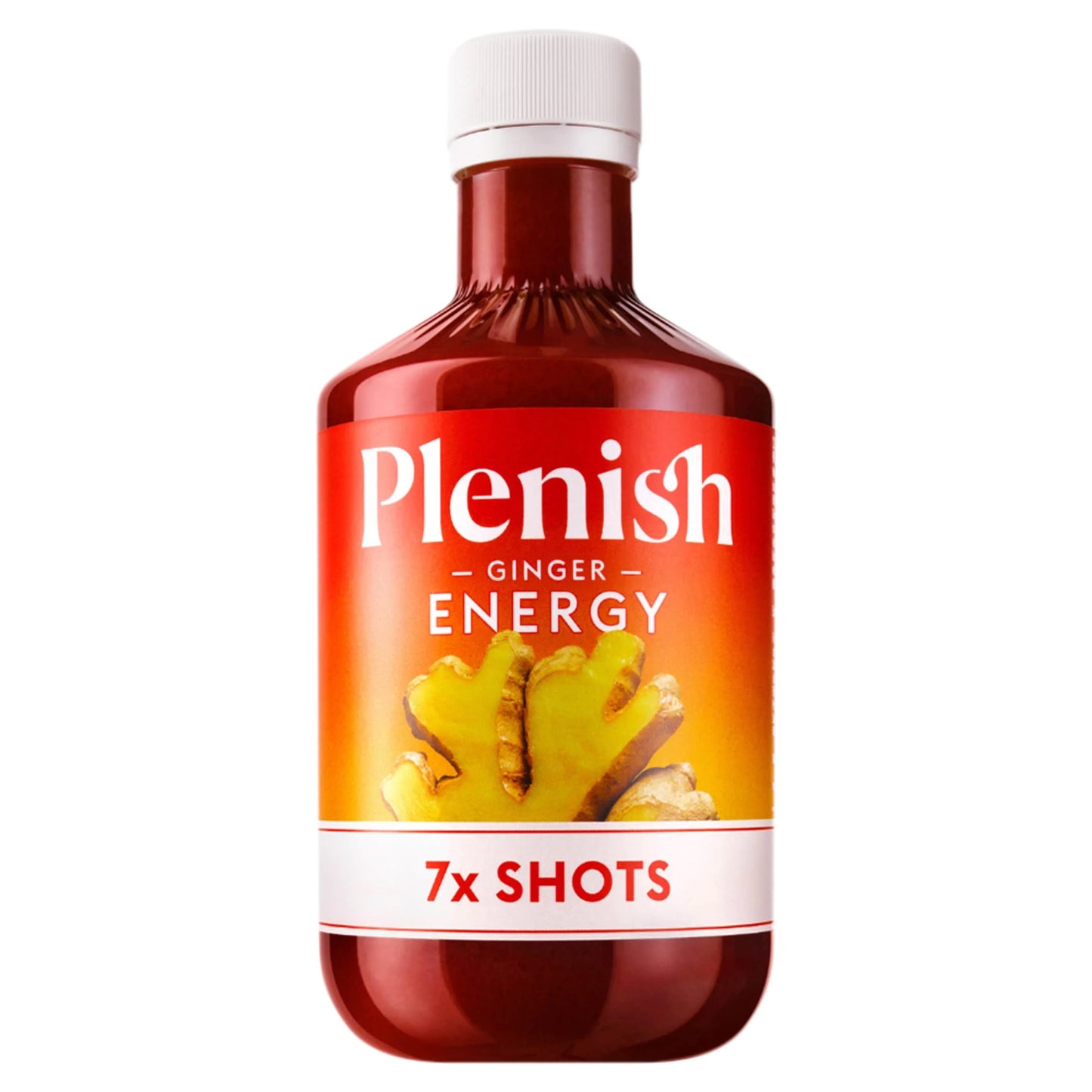 Ginger Energy Dosing Bottle 7x Shots by Plenish