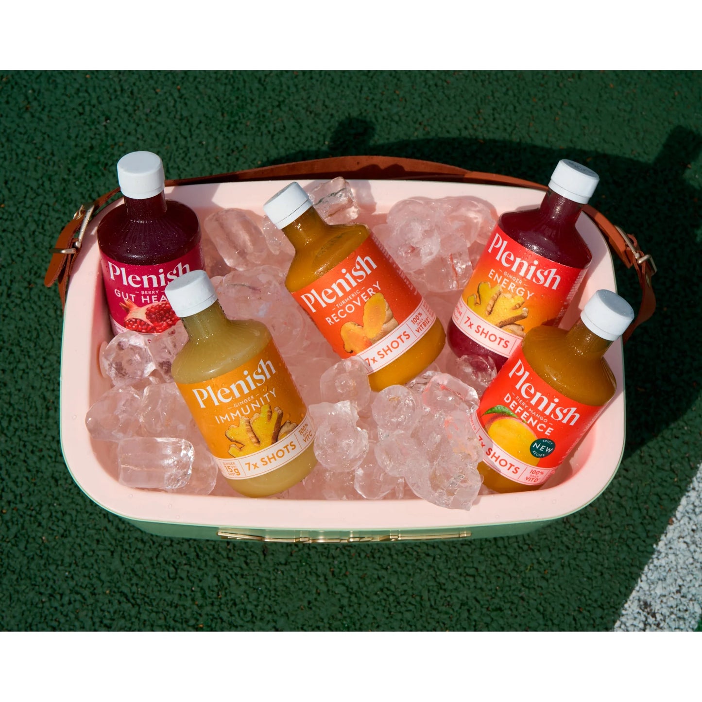 Ginger Energy Dosing Bottle 7x Shots by Plenish