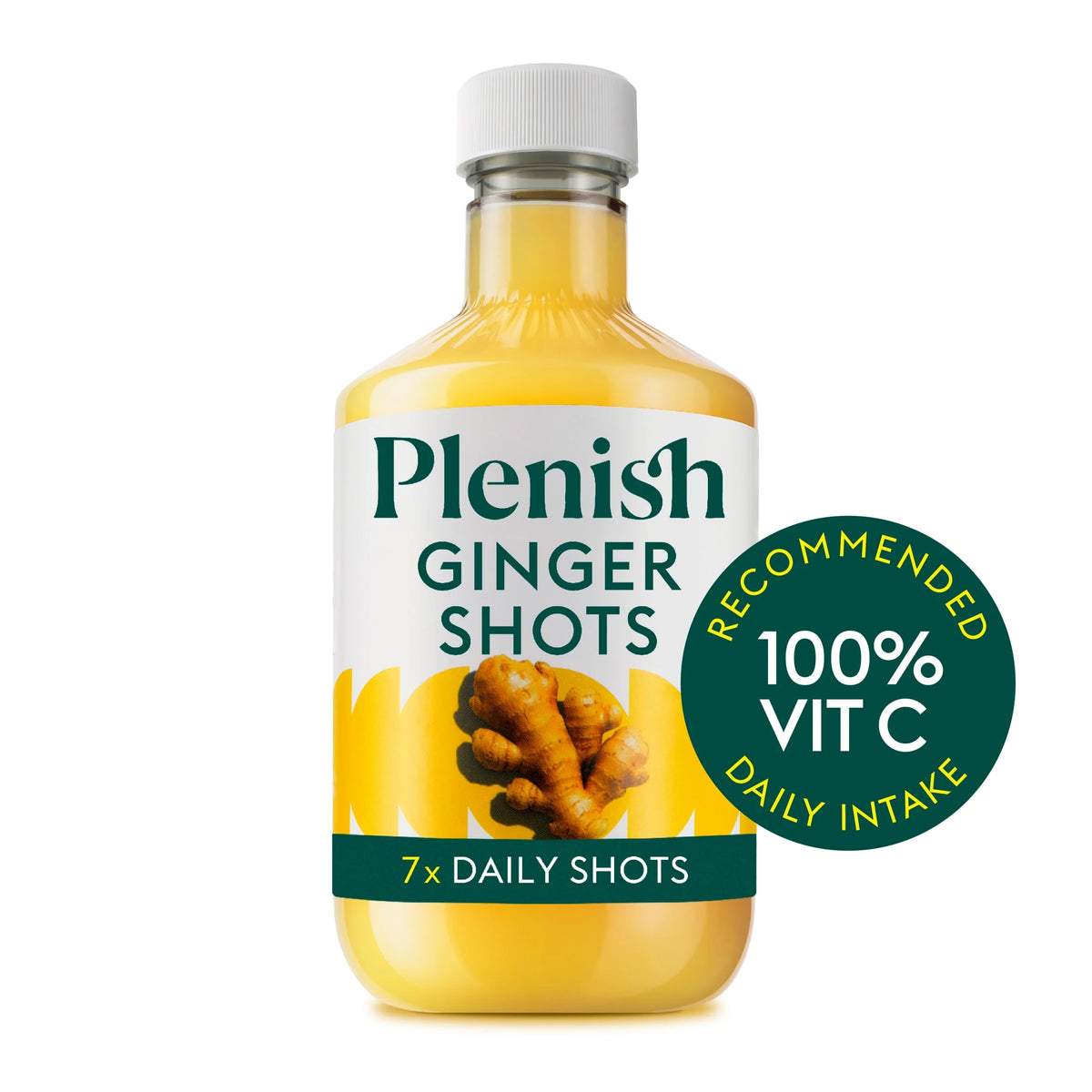 Ginger Immunity Dosing Bottle 7x by Plenish