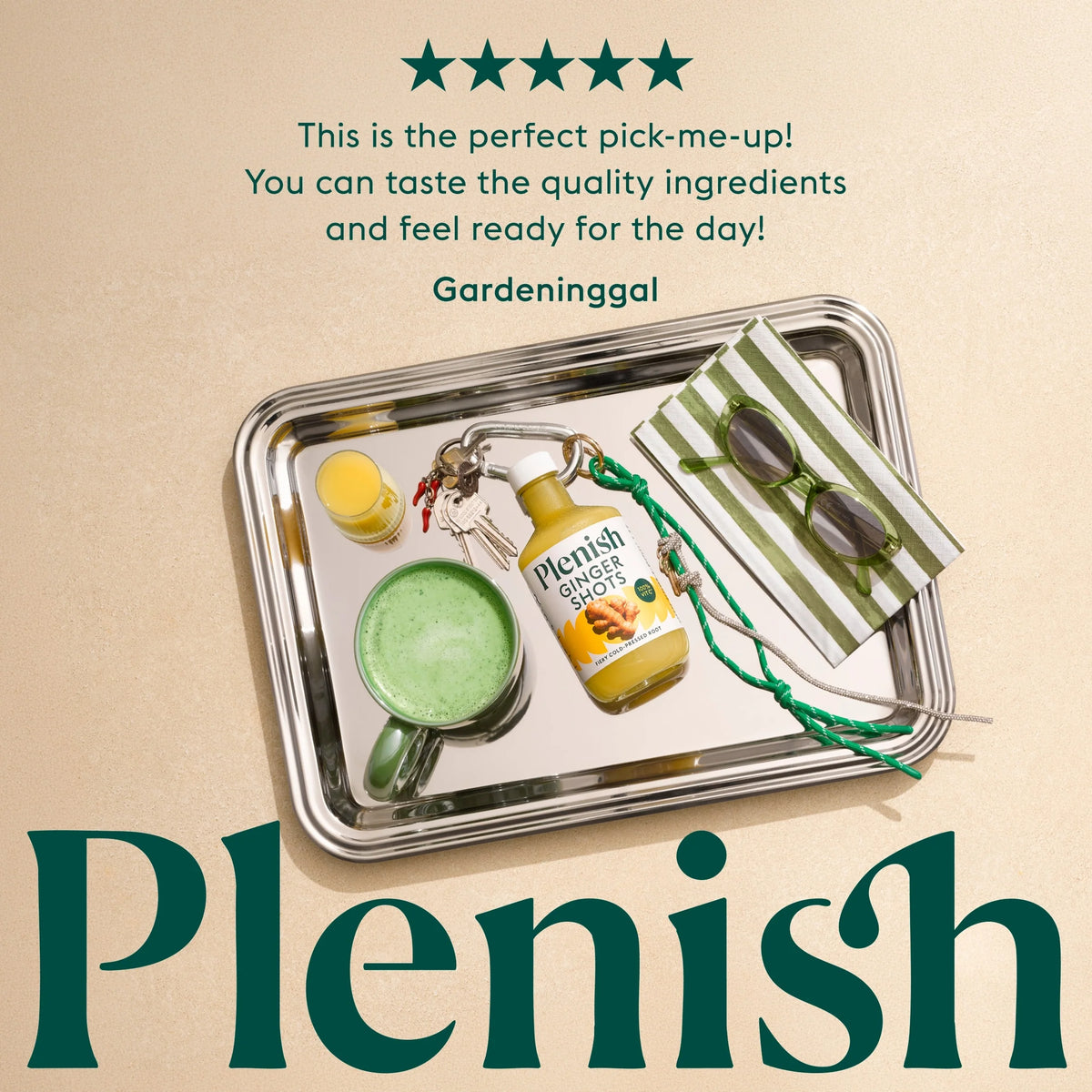 Ginger Immunity Dosing Bottle 7x by Plenish