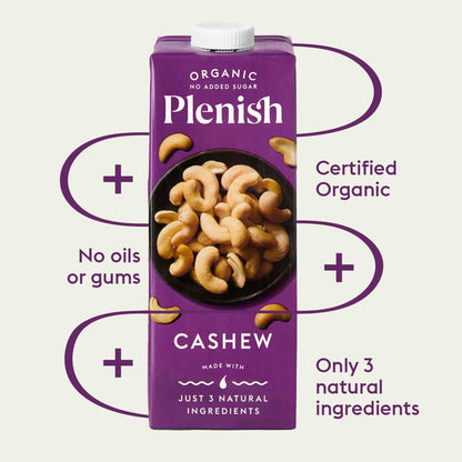 Organic Cashew Milk Dairy Alternative by Plenish
