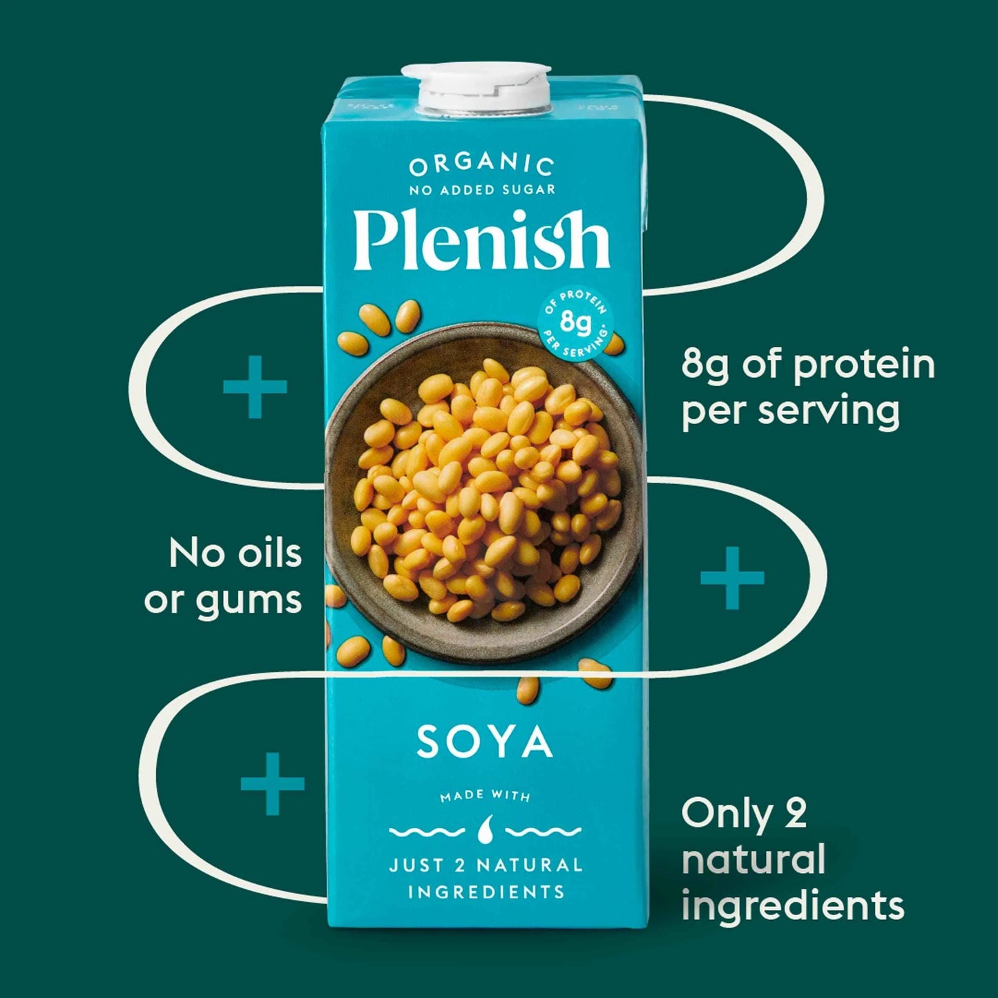 Organic Soya 1ltr by Plenish