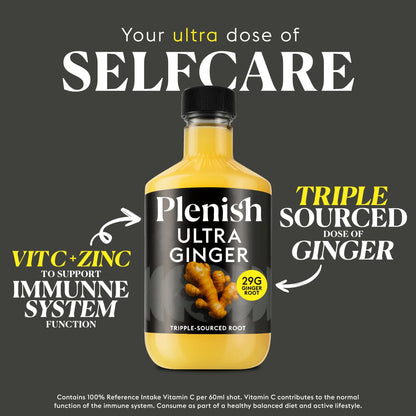 Shots Ultra Ginger 420ml by Plenish