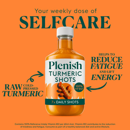 Turmeric Recovery Dosing Bottle 7x by Plenish