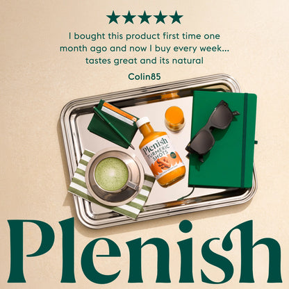 Turmeric Recovery Dosing Bottle 7x by Plenish