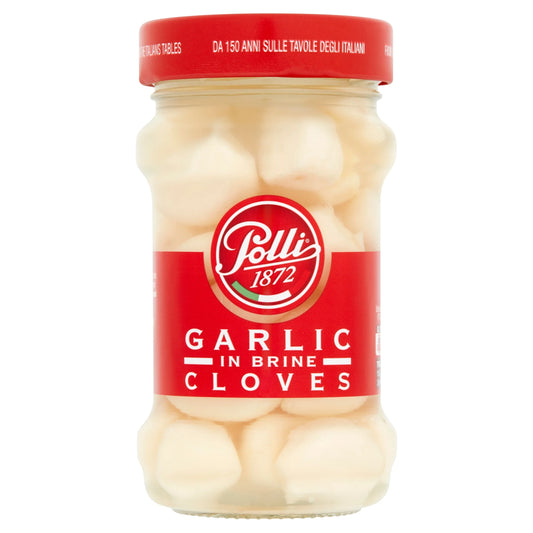 Garlic Cloves In Brine 190g by POLLI