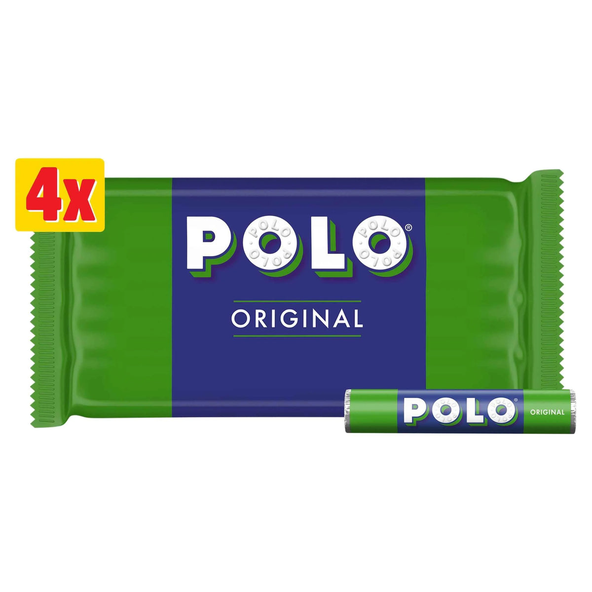 Original Mint Tube Multipack 34g 4 Pack by POLO