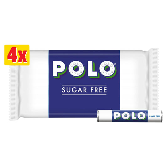 Sugar Free Mint Tube Multipack 33.4g 4 by POLO