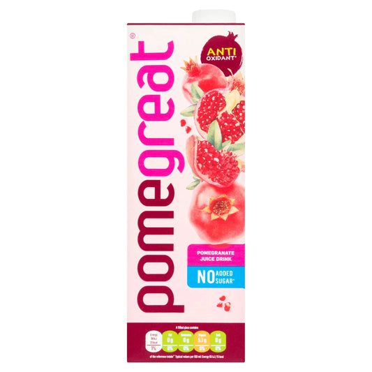 Pomegranate Juice Drink 1 Litre by POMEGREAT
